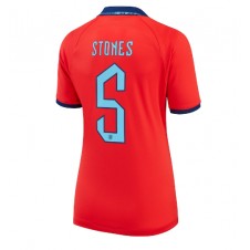 England John Stones #5 Bortatröja Dam VM 2022 Korta ärmar